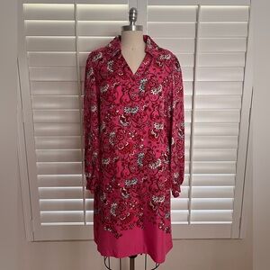 Silk Lilly Pulitzer Pink Dress size 6
